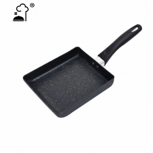 Mini Square Aluminum Flat Pan with Stone Coating