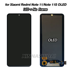 TFT OLED 6.43" For Xiaomi Redmi Note 11S LCD Display Touch Screen Digitizers Assembly For Redmi Note 11 Replacement Parts