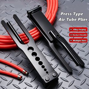 Press Type Air Tube Pliers Wear Resistant Alloy Brake Hose Pliers Special Purpose Thickened Tube Fitting Pliers Pipe Riveting