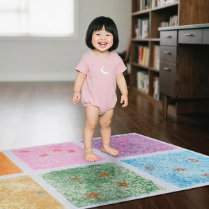 Marine Animal Theme Flow Sensory Baby Crawl Mat