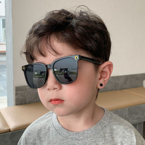 Kacamata Trendy Women Letter D Girls European and American Big Frame Shades Sunglbodyes Eyewear Square