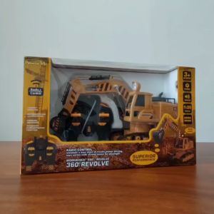 Mainan Mobil Remot Kontrol RC Beko Excavator Performance Lampu LED Cas