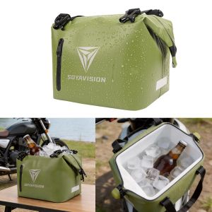 Fashion Single Shoulder Bag Motorcycle Equipment Accessories ATV Storage Bags Outdoor Handbag Summer Cooler Bag Moto Tail Bag