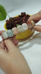 C0019  Coral Jade Hand Bar 珊瑚玉 手牌 镯子 手链 吊坠 首饰 玉石 配饰 Crystal Bracelet Bangles Pendants Papan Bracelets JadeBuckles Coral Jade with Collectible Value