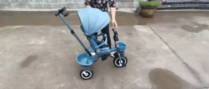 BEIGE  Sepeda Anak/Sepeda Anak Roda 3/ 3 in 1 Usia 1-8 Tahun Aman Bisa berputar