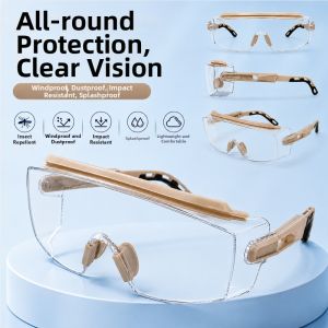 ZHONGZHOUJIEYE | Anti-fog Dustproof Over-glasses Riding Goggles
