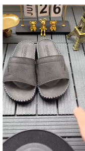 Dép quai ngang doctor thái lan da nam cao cấp đế doctor răng cưa khâu viền thủ công chắc chắn G8