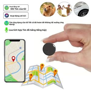 Thiết Bị Định Vị GPS Mini Bluetooth Chống Thất Lạc Cho Thú Cưng Trẻ Em Túi Xách Chìa Khóa Ví - Thiết Bị Định Vị Thông Minh Kết Nối Ứng Dụng iOS/Android