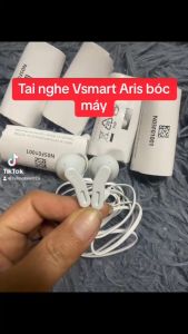 tai nghe Vsmart zin bóc máy tai nghe nhét tai tai nghe có dây mic đàm thoại BH 1 năm