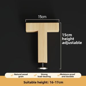 WUBUWEI | Adjustable Heavy Duty Bed Slats Reinforced Fixed Support T Beam