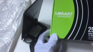 เสาอากาศทีวีดิจิตอล SAMART รุ่น D11AB เสาอากาศภายในอาคาร พร้อมสายในตัว SAMART Digital TV antenna