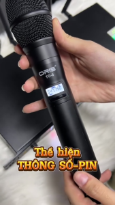 Micro không dây Cao cấp ORIS TO 8 có chất lượng âm thanh tuyệt vời khả năng truyền âm thanh ổn định - ORIS TO8