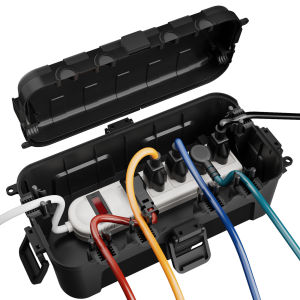 Waterproof Outdoor Electrical Box Available in 10 Color Options Weatherproof Connection Box for Protecting Plugs and Sockets