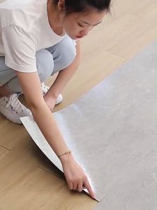 PVC floor sticker vinyl tiles self adhesive marble floor tiles sticker waterproof vinyl flooring room 30 x 30cm