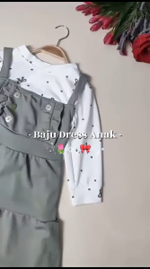 Gamis Anak Perempuan 3 in 1 Motif Pita Usia 3-12 Tahun baju anak perempuan viral
