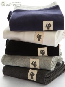 High Waist Slimming High Cotton Content Black Grey Base Layer Pants Womens Autumn Spring Nine-Tenths Length Fashionable