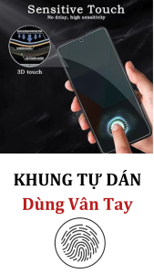 [Dùng Vân Tay] Cường lực Tự Dán Chống Nhìn Trộm Samsung S24Fe S23Fe S21Fe S21 S21+ S22 S22+ S23 S23+ S24 S24+ S25 S25+ S24ultra S25ultra