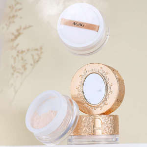♥Powder genuine goods lasting control does not take off makeup naturally brighten skin color dry skin matte makeup honey powder♩