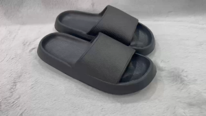 Mens and womens casual non-slip slippers thickened material more comfortable to wear washable