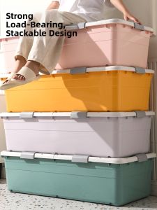 QIANQIN | Bed Underneath Plastic Large Flat Storage Box