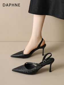 Daphne | French Style Slim Heel Pointed Toe Sandals