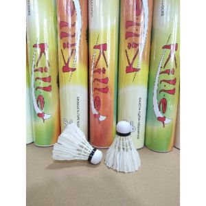 KOK BULUTANGKIS KOK BADMINTON SHUTTLECOCK KILLER 1 TABUNG 12 PCS