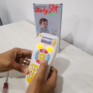 ♥♥♥ 𝐒𝐆 𝐒𝐞𝐥𝐥𝐞𝐫 BabySPA Kids TV Remote Control Toy – Learning & Pretend Play Fun