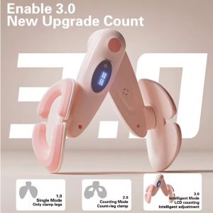 Alat Olahraga Pengecil Paha Hip Trainer Alat Fitness Mengencangkan Alat Senam Kegel Thigh Master XTRA ALAT PENGHITUNG Cocok Untuk Ibu Hamil-Versi Yang Ditingkatkan
