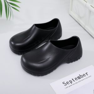 Dtnow chống trượt Giày đầu bếp cho cả hai Nam Nhẹ và thoải mái Slip-on Giày có đế gỗ
