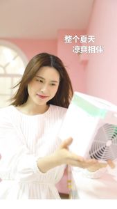 【Xavier】Mini Mist Fan with Germ-Killing Function Multi-functional Air Cooler & Portable Air Conditioner. USB-powered Humidifying & Cooling suitable for Home Office & Desktop use. Keep air moist & pure stay cool and comfortable this summer!