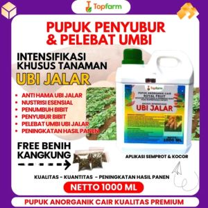 Pupuk Topfarm: Solusi Optimal untuk Pertumbuhan Umbi Ubi Jalar