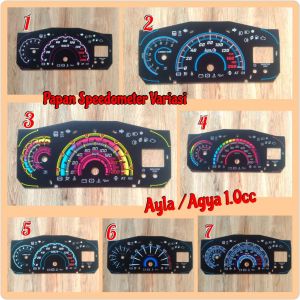 Ayla / Agya 10cc (Papan speedometer Variasi)