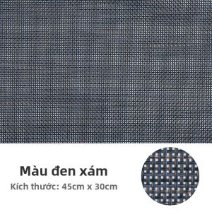 Bàn Ăn Phong Cách Nhật Bản Chống Nóng Hình Chữ Nhật Bàn Ăn Chống Thấm Nước Bàn Ăn Chống Trượt Chất Liệu Nhựa Thiết Kế Cung Đình