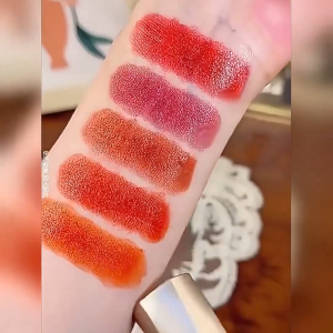 Black Luxury Velvet Lipstick 24H Long Lasting Lip Makeup Waterproof Non-Stick Cup High Pigment Women Lip Makeup