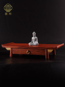 Heyear Buddha Shrine Buddha Shrine Altar Shelf God of Wealth Shrine Solid Wood For Home Small Mini Altar Rosewood Rosewood Solid Wood