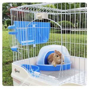 Dayang Toilet with Cover Large Size Straw Frame Kettle Food Basin Rabbit Totoro Guinea Pig Bedpan Food Bowl Water Fountain