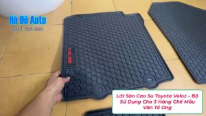 Lót Sàn Veloz 2022 2023 - Lót Sàn Cao Su Tự Nhiên Không Mùi Toyota Veloz 2022 2023