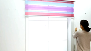 Korean Blinds for Windows Tri Color duo Roller Blinds 60x160/80x160/100x160/120x160/140x160/160X160/180X160 cm size COD