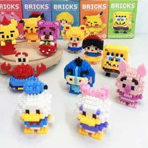 mainan bricks susun model figure
