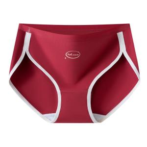 MiiOW | กางเกงชั้นในทรงสามเหลี่ยมผ้าฝ้ายแท้สำหรับผู้หญิง ปีงู 2025 กางเกงชั้นในไร้ตะเข็บ ป้องกันแบคทีเรีย ทรงเอวกลาง ระบายอากาศได้ดี