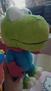 Gấu bông chú khủng long xanh lá CRONG trong phim hoạt hình chú chim cánh cụt PORORO