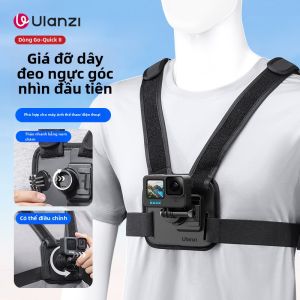 Ulanzi | Đế Kẹp Điện Thoại Ở Ngực Cho Quay Phim góc Nhìn Thứ Nhất
