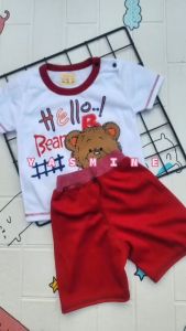 3Pcs Setelan Anak Laki Laki Bergambar karakter/Baju Setelan Anak Terbaru//Pakaian Anak Terlaris