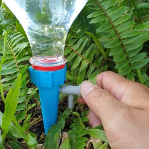 หัวหยดน้ำต้นไม้ รดน้ำอัตโนมัติ ปรับความไวในการหยด หรือเร็วได้ เพียงหมุนปรับง่าย