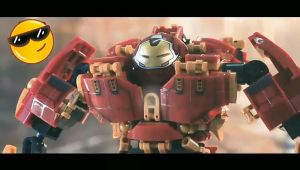 Đồ Chơi Lắp Ráp Xếp Hình Mô Hình Marvel Robot Iron Man HulkBuster Găng Tay Vô Cực INFINITY WAR Model LY76066 Với 2000+PCS