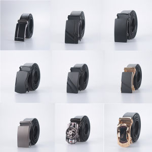 ZLD Men PU Leather Black Belts For Man Fashion Automatic Belts High Quality Business Male Strap Luxury Brand Belt