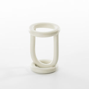 Howmatch Hollow Ceramic Toothbrush Holder/Accessible Luxury Couple Bathroom Toothbrushing Set Toothpaste Decorative Storage Storage Rack