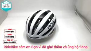 Mũ Bảo Hiểm Xe Đạp Thể Thao RNOX RX01 – Siêu Nhẹ Chống Va Đập Thoáng Khí + Đèn An Toàn