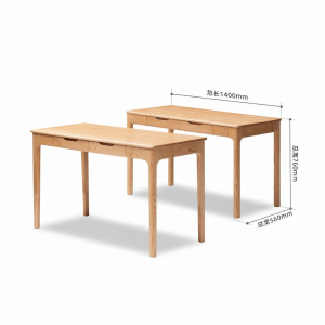 YUANSHI YUANSU | Modern Minimalist Solid Wood Desk