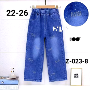 CELANA JEANS KULOT ANAK PEREMPUAN MOTIF TERBARU USIA 6-10 TAHUN CELANA KULOT ANAK IMPORT